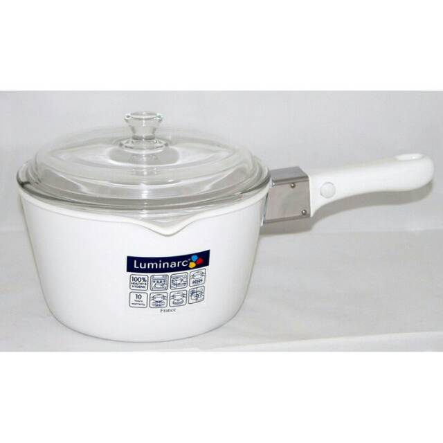 Panci vitroline casserole white 18cm luminarc