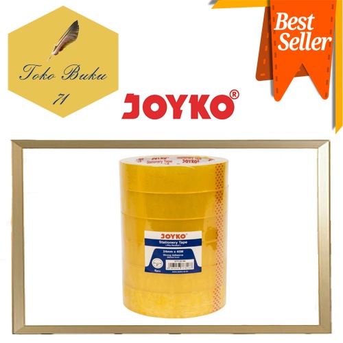 

SELOTAPE / STATIONERY TAPE / PITA PEREKAT SELOTIP JOYKO STT-32-R6 (24mm x 45m)