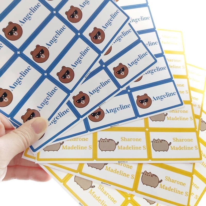 

Sticker Nama Jumbo / Bulat 90 pcs - 96 pcs (BACA DESKRIPSI SEBELUM PESAN)