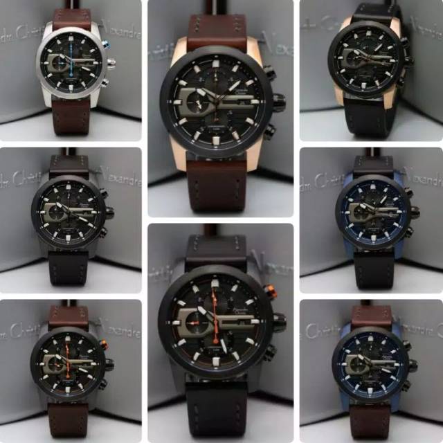 ALEXANDRE CHRISTIE AC6270 AC6562 AC 6270 AC 6562 JAM PRIA LEATHER STRAP ORIGINAL