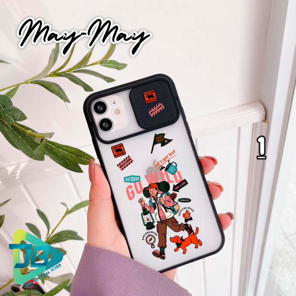 SOFTCASE SLIDE KAMERA MAY MAY OPPO VIVO SAMSUNG XIAOMI REALME IPHONE ALL TYPE JB4872