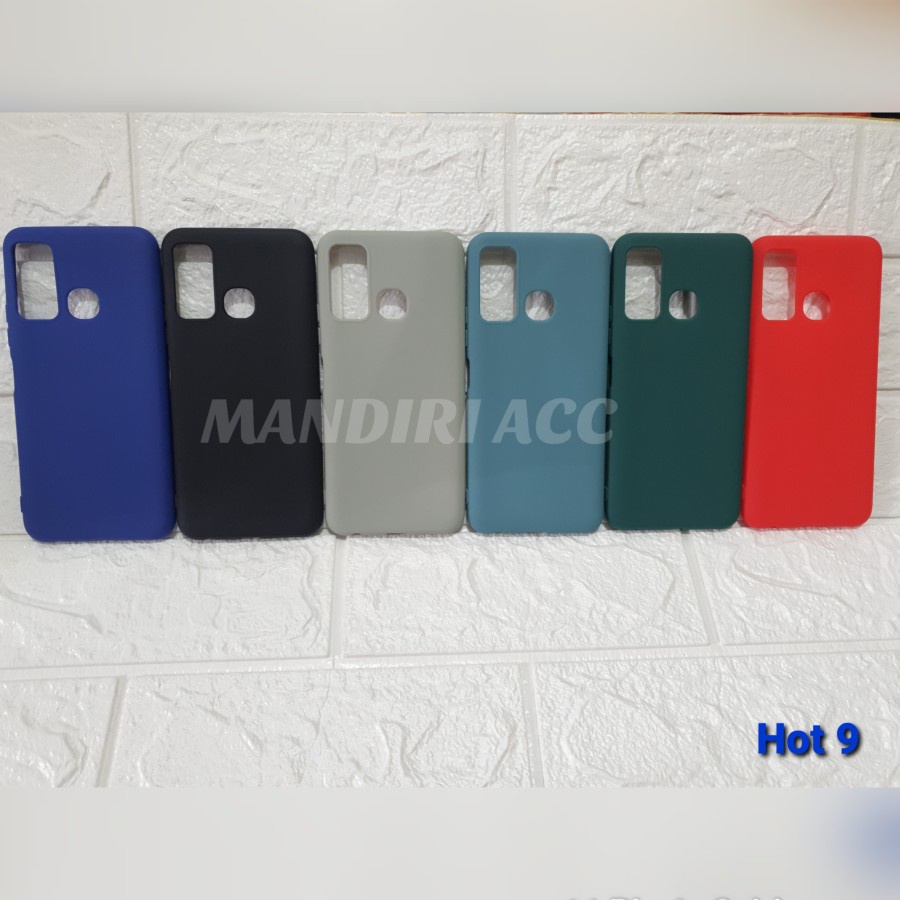 SIX CANDY INFINIX HOT 10 INFINIX HOT 9 INVINIX HOT 8 SOFTCASE MACARON PREMIUN WARNA POLOS