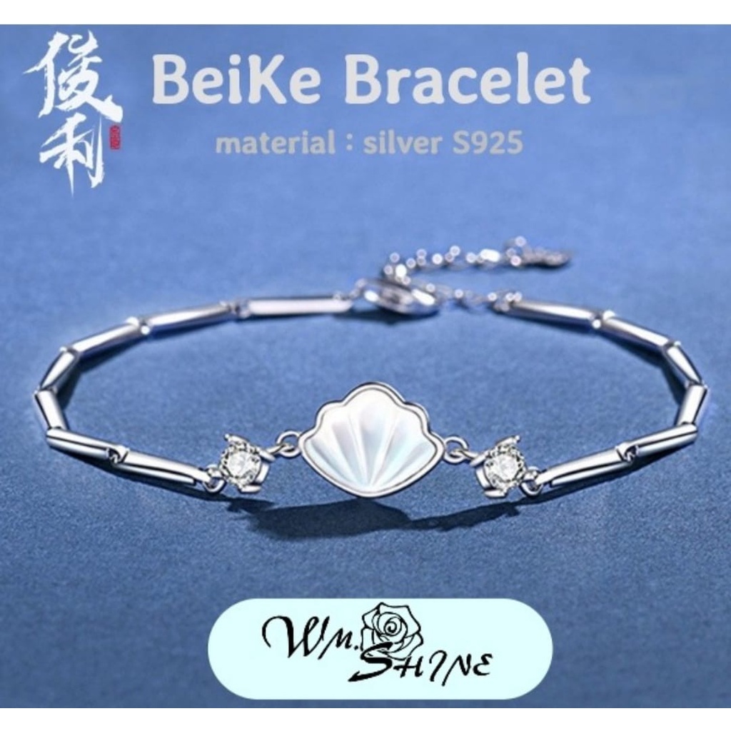 Wm.Shine BeiKe Set 022 Perhiasan Set Bahan Perak S925