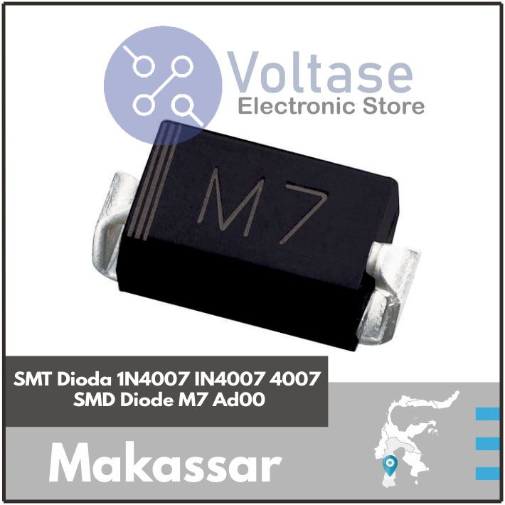SMT Dioda Diode 1N4007 IN4007 4007 SMD M7 AD00