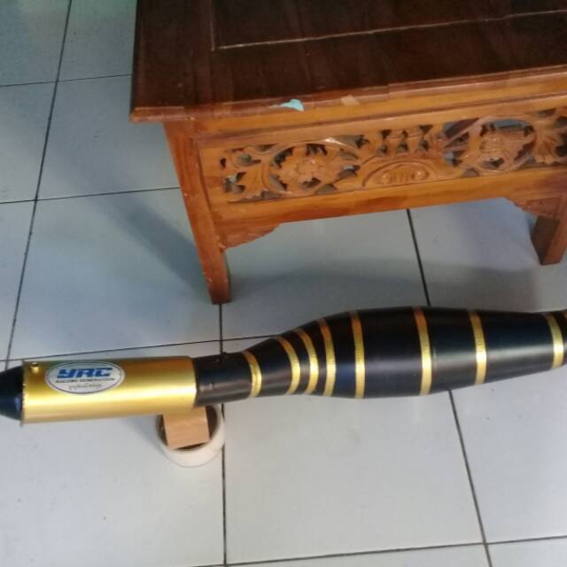 KNALPOT KOLONG  RX KING BLACK GOLD YRC