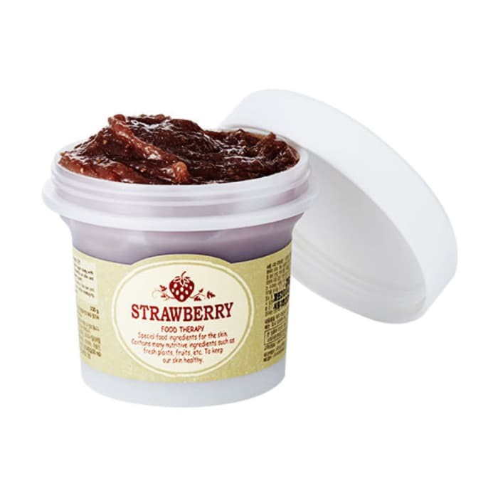 Skinfood Black Sugar Strawberry Mask Wash Off / Masker Skinfood