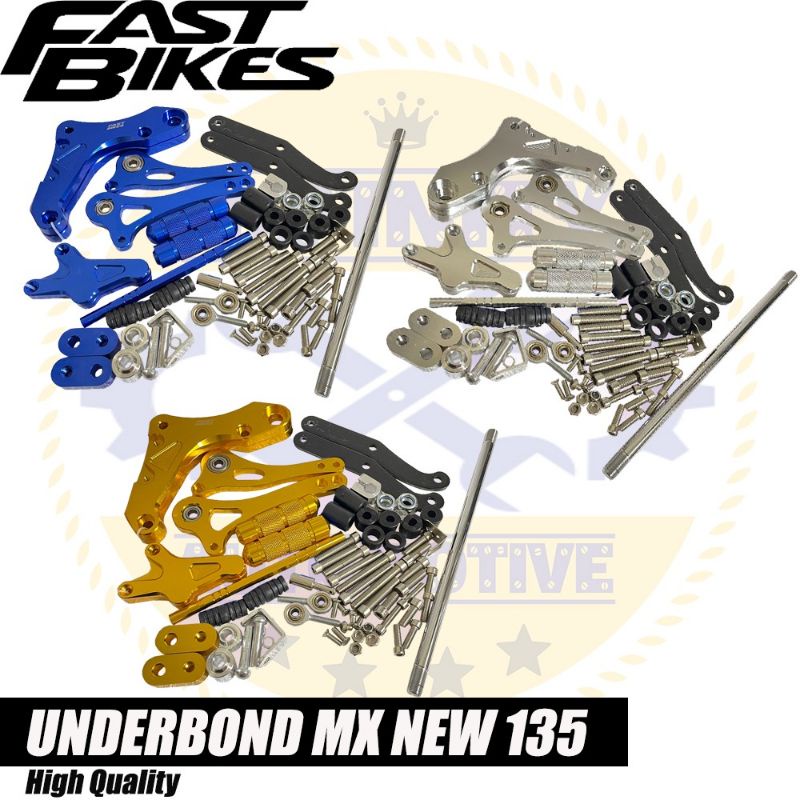 Footstep Underbone Fast bikes Jupiter MX New 135