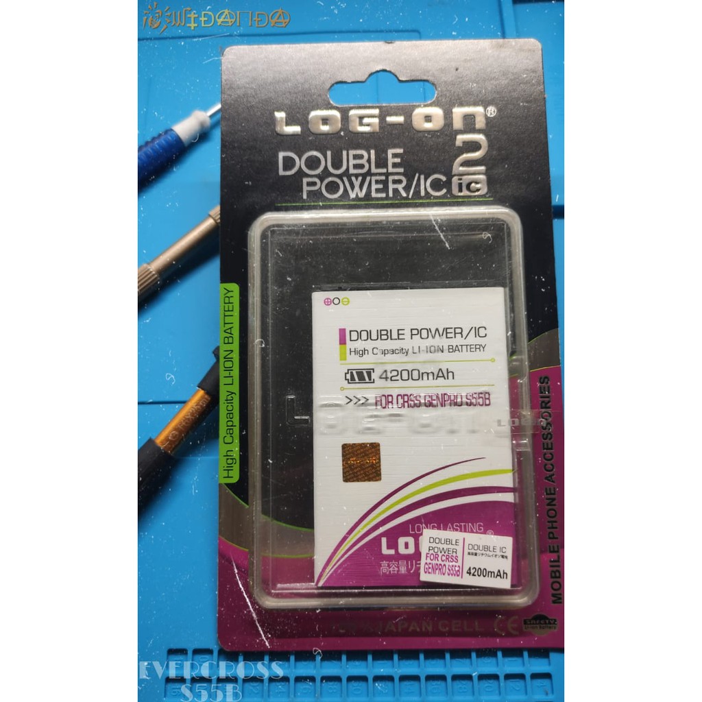 Baterai Evercross S55B