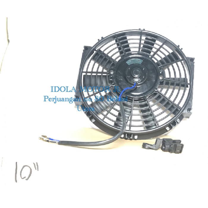 KIPAS EXTRA FAN RADIATOR AC MOBIL TAMBAHAN UNIVERSAL -GARANSI-