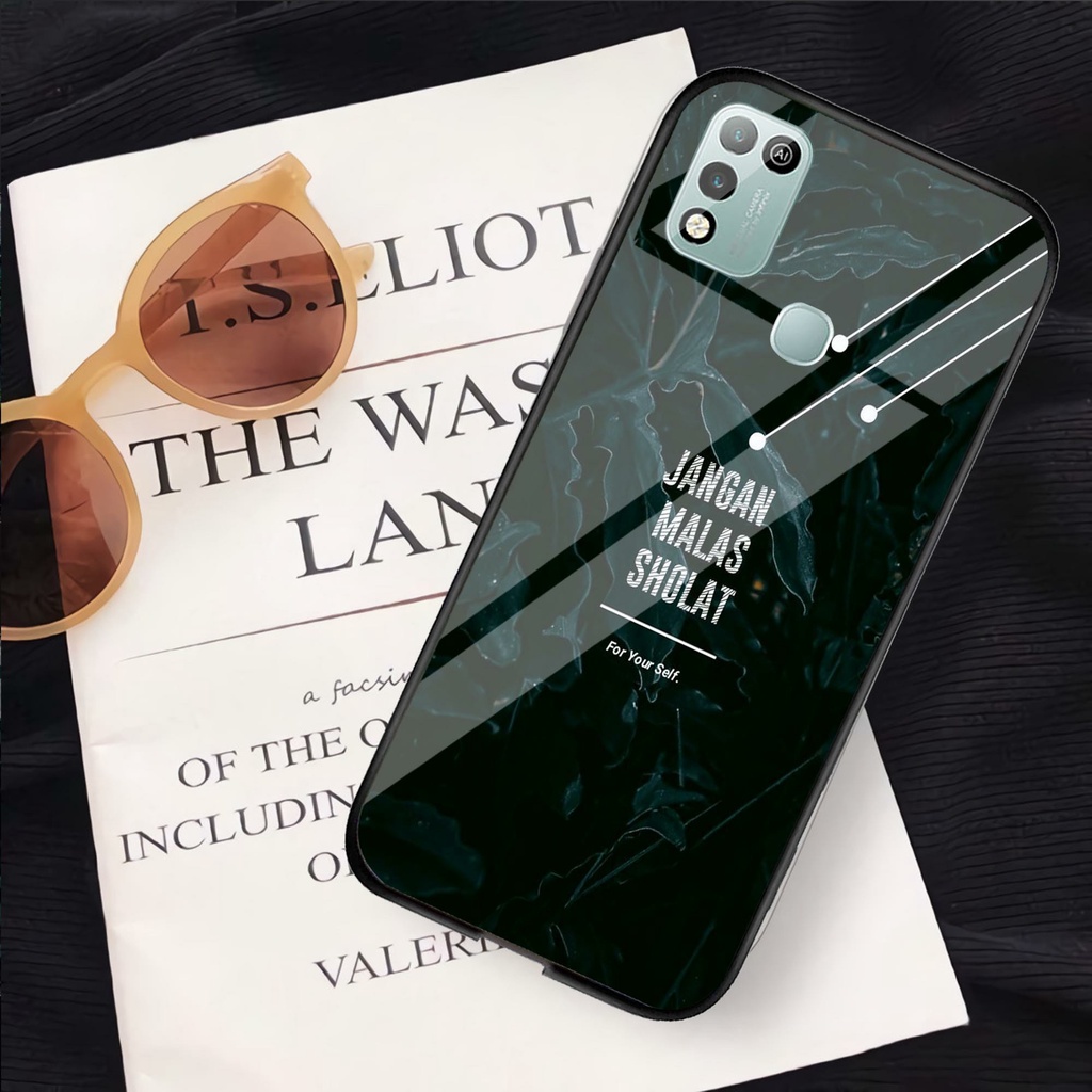 (GC 17) Softcase Kaca Infinix Hot 10 Play 11 Play - Kesing Kaca Infinix Hot 10 Play 11 Play - Case C