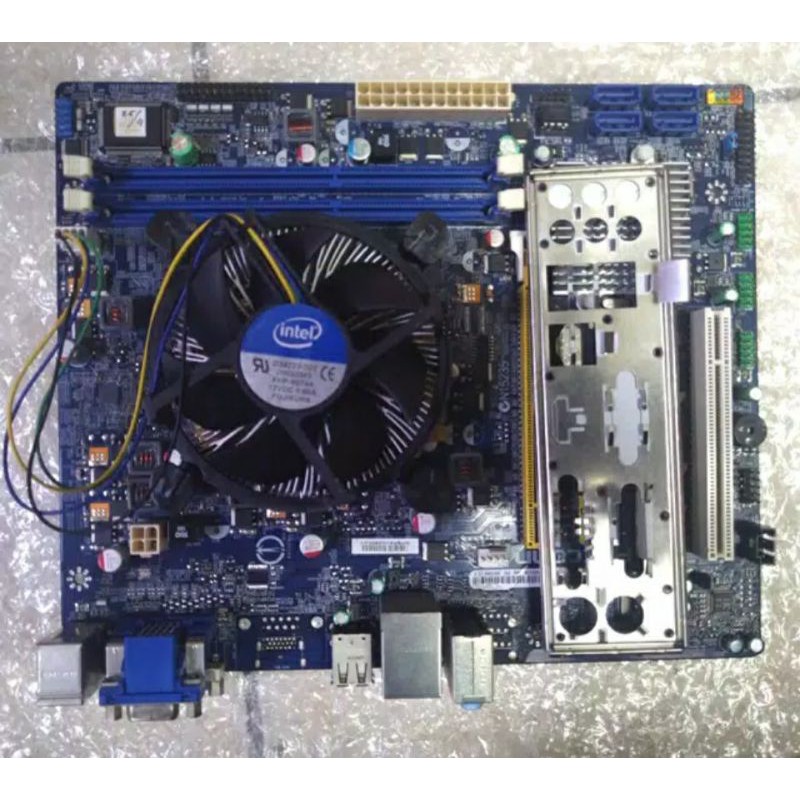 Paket Mainboard H61 ddr3 i3 3220 Gen 3 plus FAN