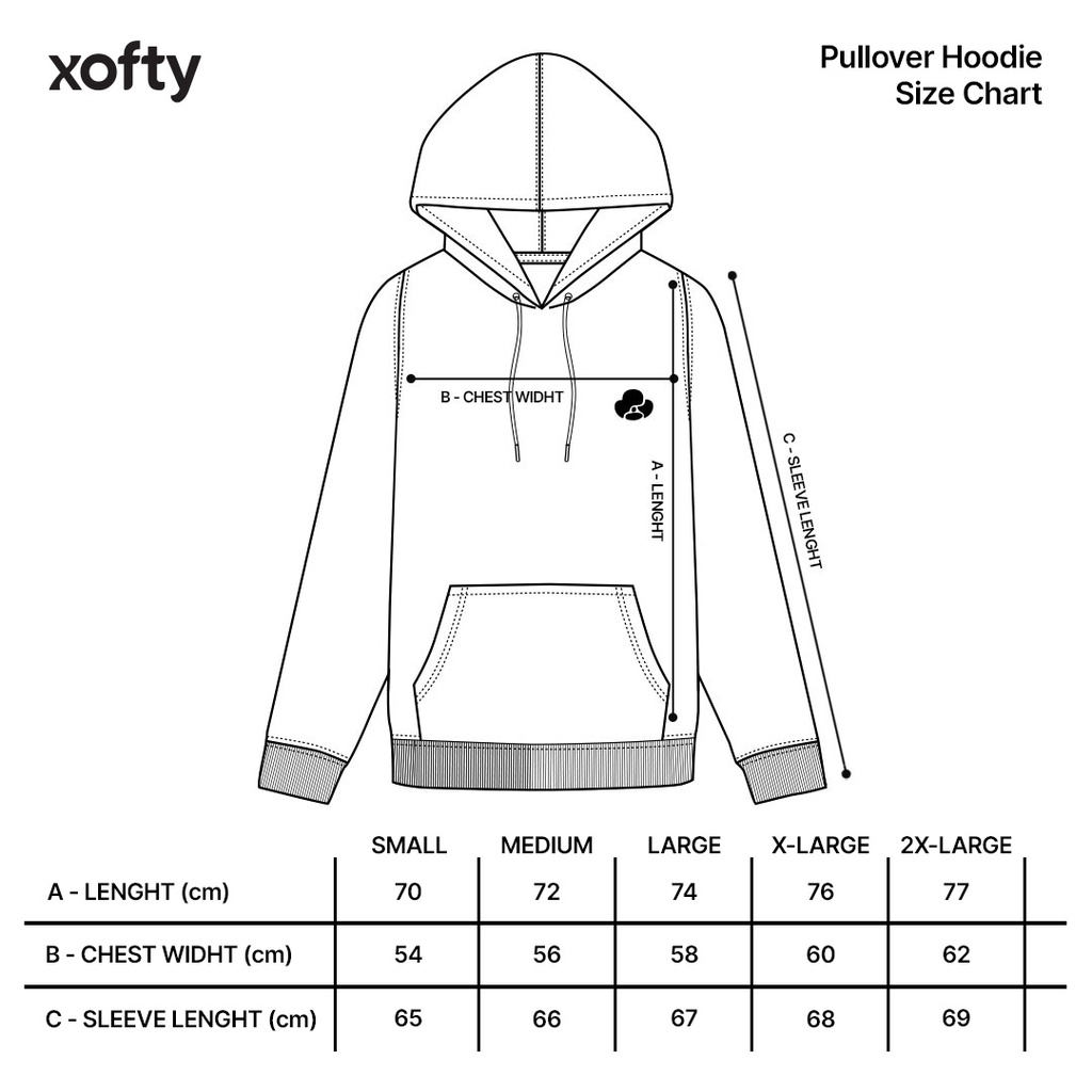 Xofty Mogwai Hoodie Sweater Lime