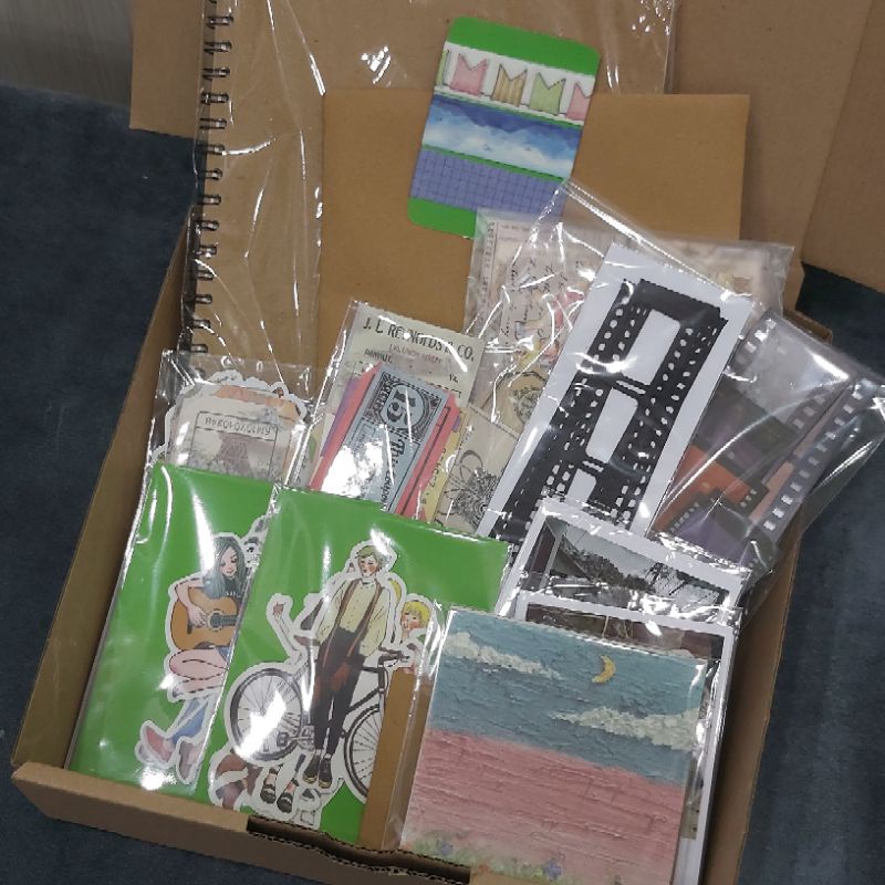 

Custom Vintage Journaling Kit Lengkap