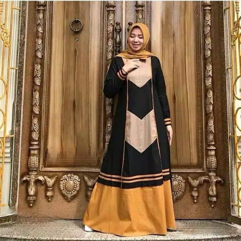 Winda Maxy. Dress Muslim.  Baju Gamis