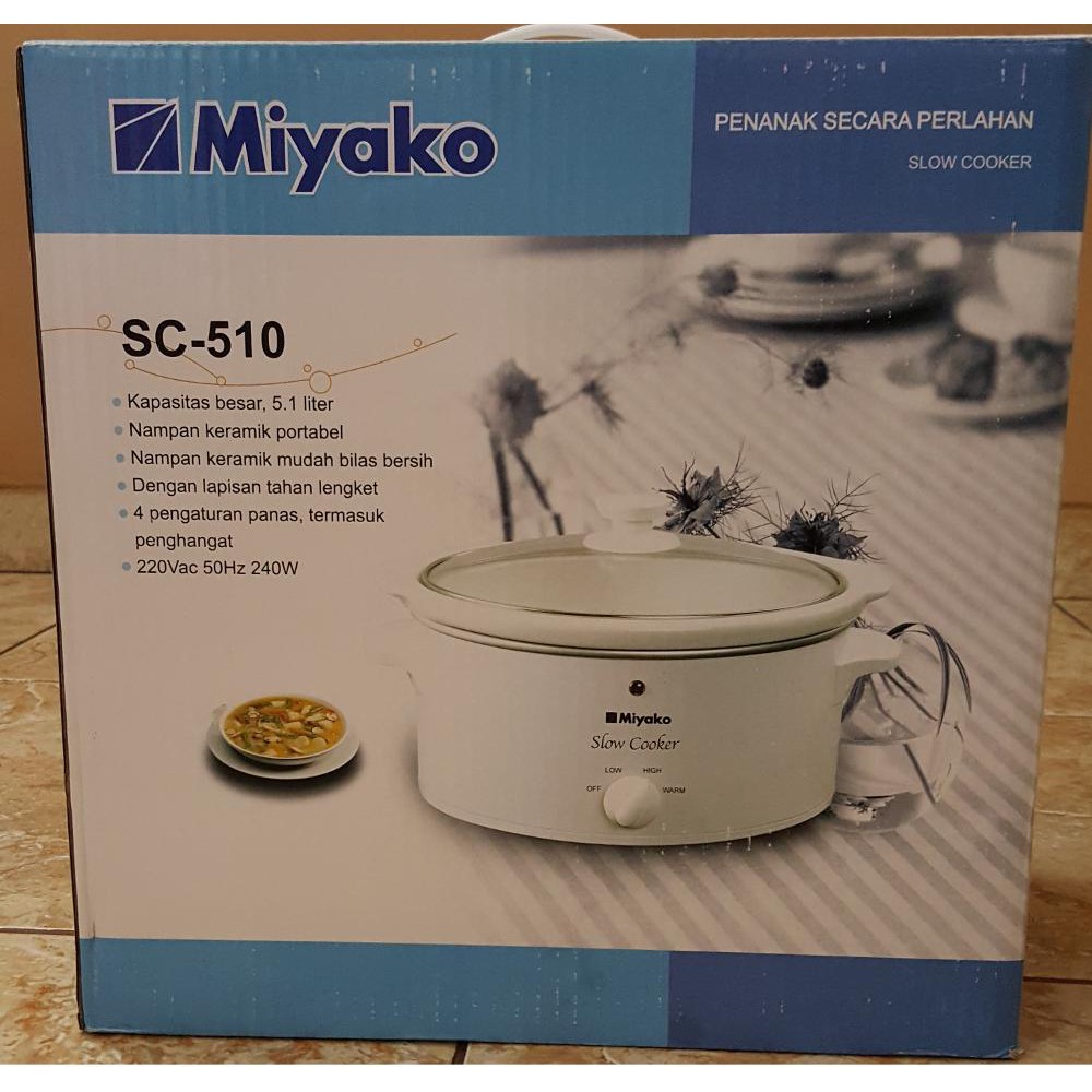 MIYAKO Slow Cooker Pemasak Lambat SC 510