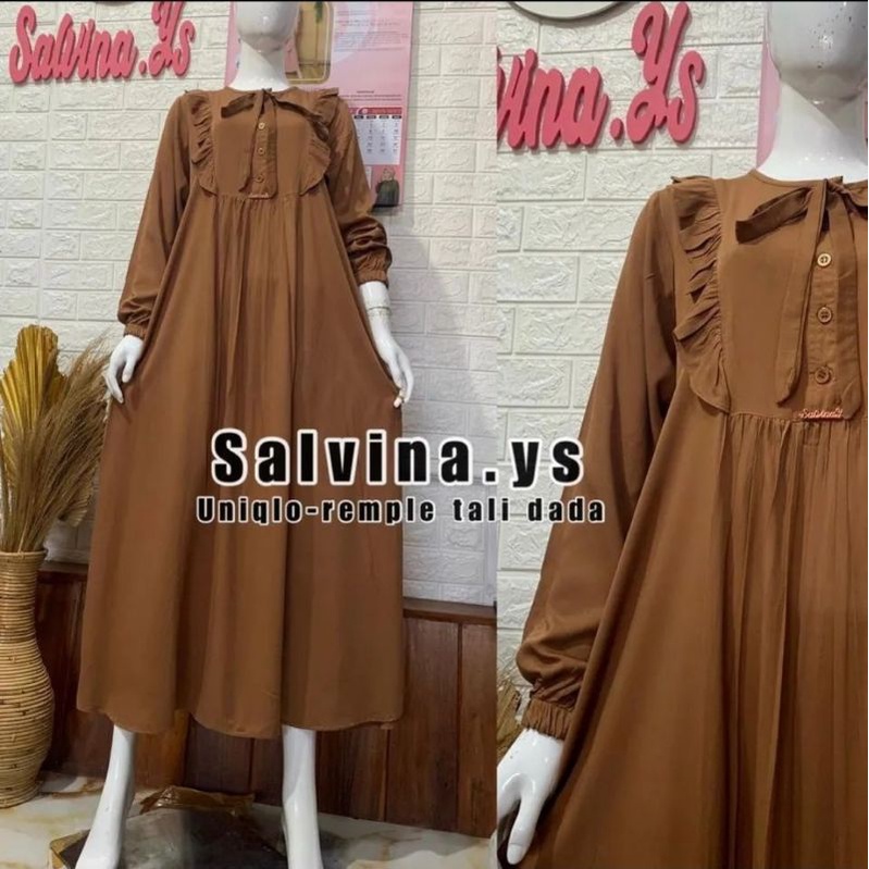 Baju Gamis Salvina Tali Dada