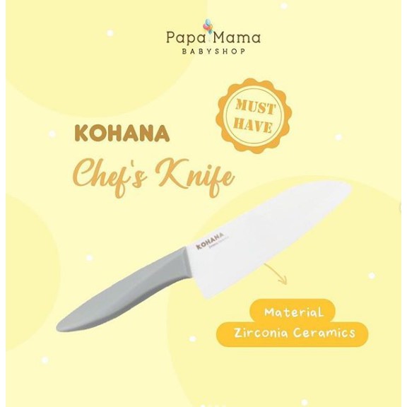 Kohana Chef's Knife Pisau Makanan