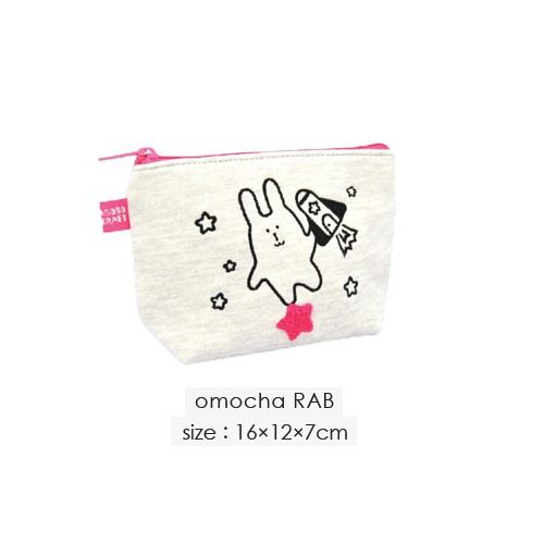 RESTOCKED Tas kosmetik / Tas kanvas / Tas kecil craftholic ori / asli (canvas pouch)