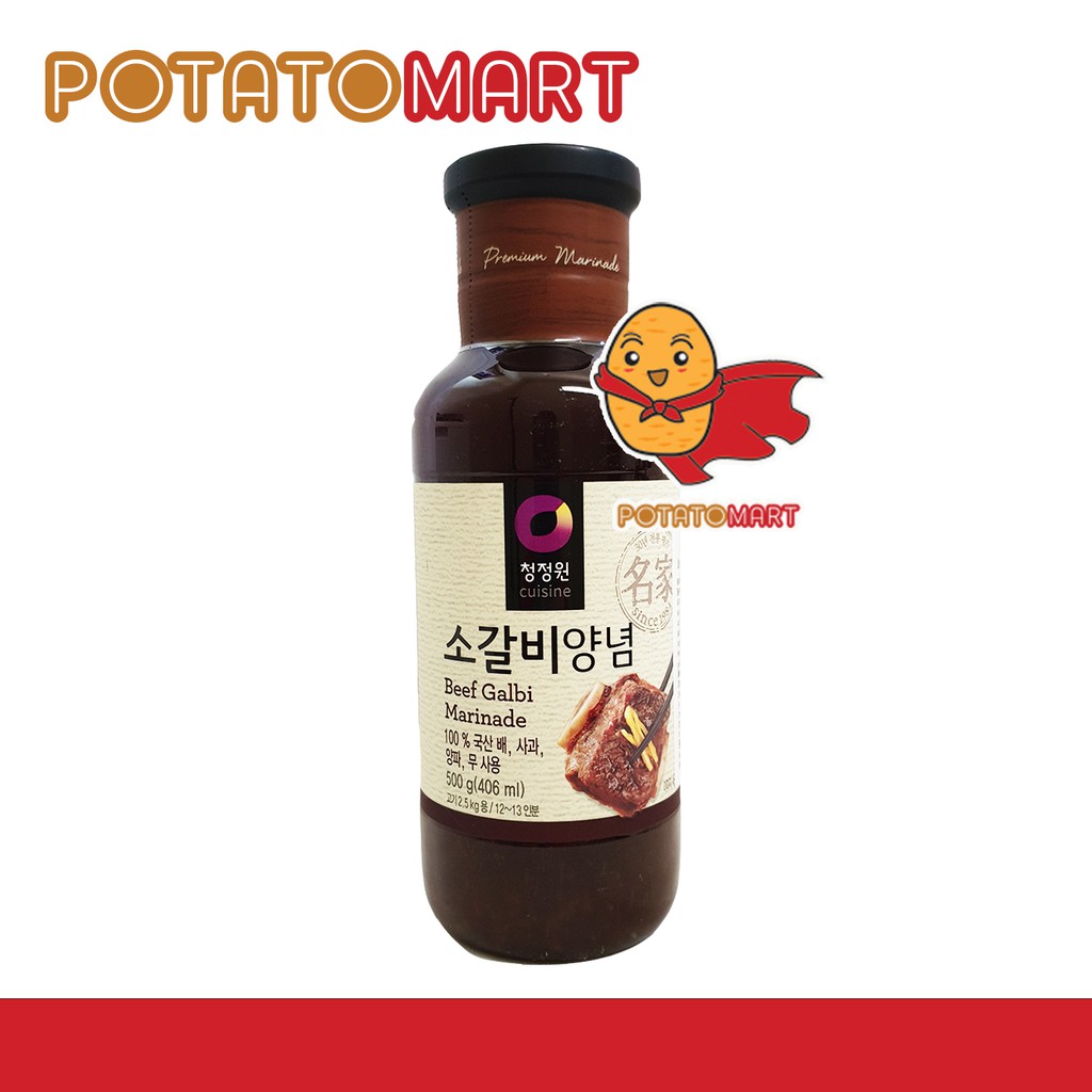 

Daesang Chung Jung one Beef Galby Marinade 500 g - Saus Kalbi Korea