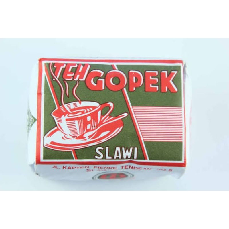

TEH WANGI CAP GOPEK TEH TUBRUK TRADISIONAL DENGAN BUNGA MELATI (GREEN TEA JAAMINE) brt 40 gr