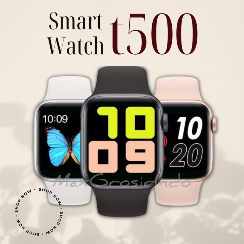 Smartwatch T500 for ios dan android | Jam Tangan pintar bisa telpon dan angkat telpon | jam tangan p