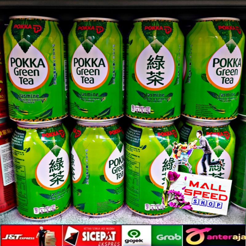 

Pokka jasmin green tea kaleng 300 ml