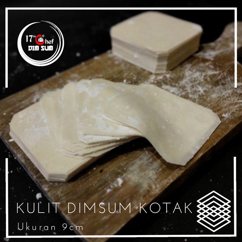 

Kulit Dimsum / Gyoza / Dumpling / Pangsit (Kotak/Persegidelapan)