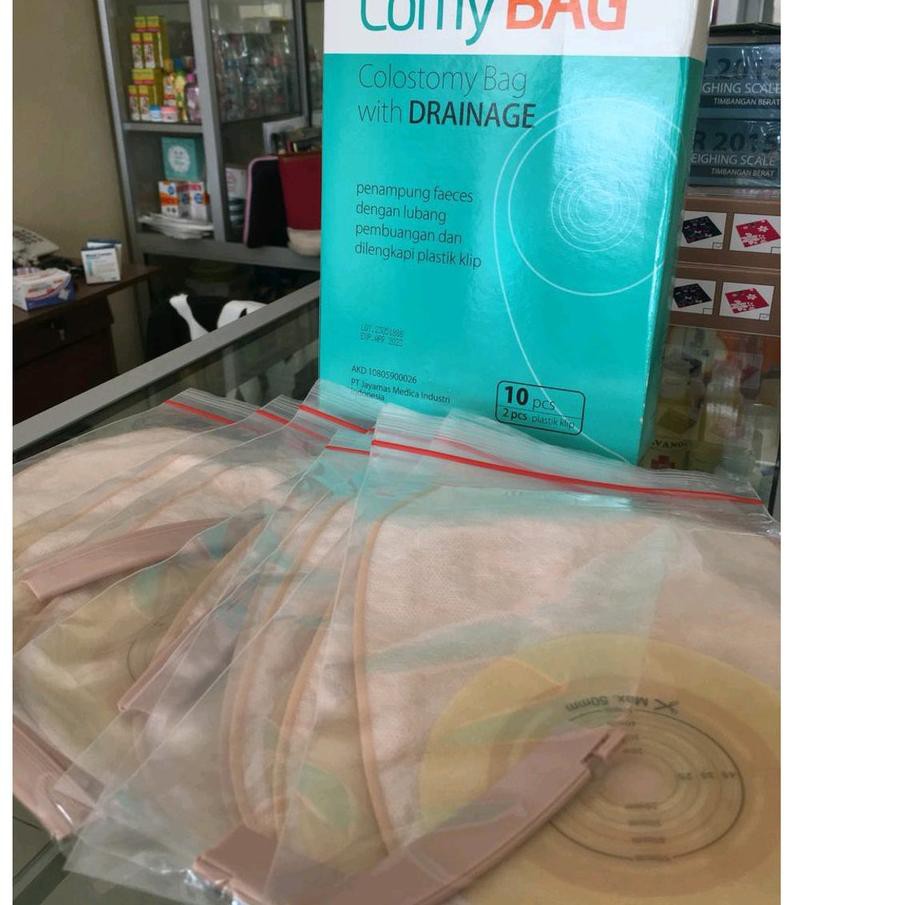

mhv-60 Colostomy bag per lembar plus penjepit ,,