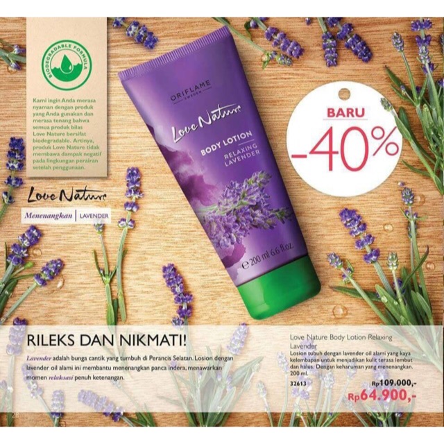 PROMO SEPTEMBER LOVE NATURE BODY LOTION