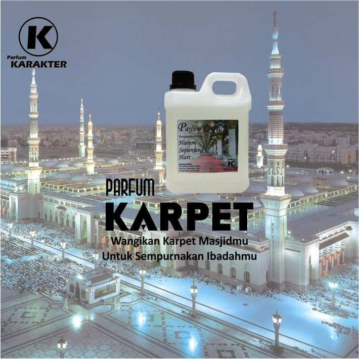 Parfum Karpet Nabawi Wangi Tahan Lama | Pewangi Karpet dan Sajadah | UK 1 LITER | Bisa Cod | Terlaris