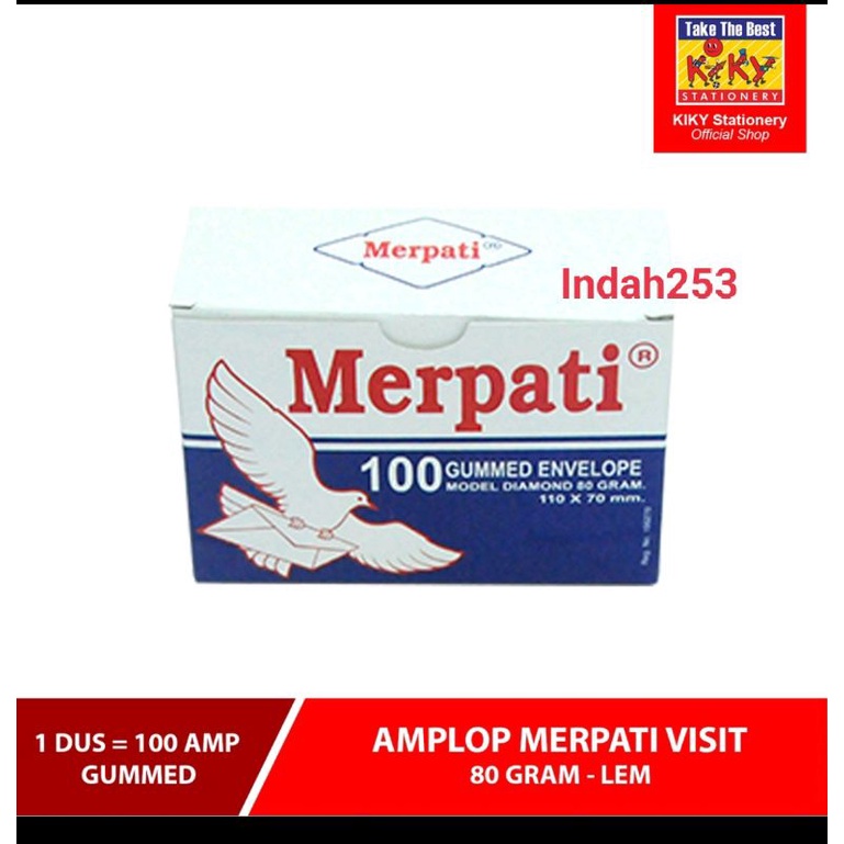 amplop mini putih isi 100 pcs