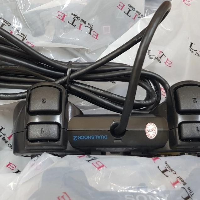 ➬ STIK PS2 ORIGINAL PABRIK/OP ELITE HITAM MURAH (Model baru)