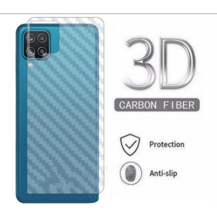 SKIN CARBON SAMSUNG M33 5G - ANTI GORES BELAKANG SAMSUNG M33 5G