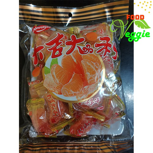 

Naraya Orange Candy - Permen Jelly Rasa Jeruk Mandarin 500gr Made China