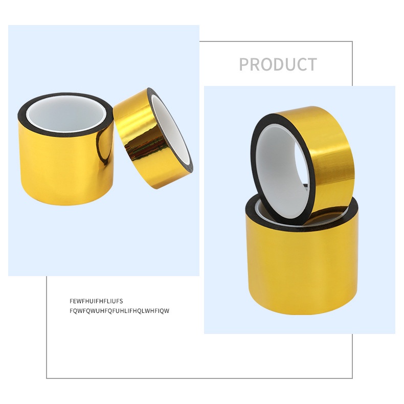 50m Gold Washi Tape 15mm/10mm Gold Selotip Masking Tape Untuk DIY Scrapbooking Sekolah Dan Kantor Dekorasi