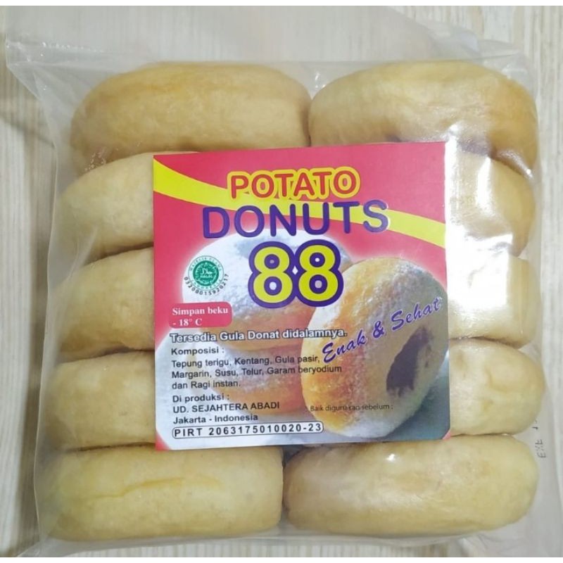 

Donat PREMIUM 88 isi 10 + Gula Halus