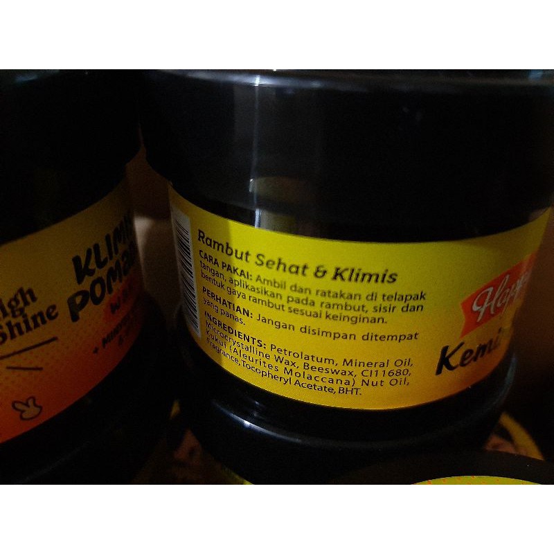 80Gr Happy Kemiriku Klimis Pomade