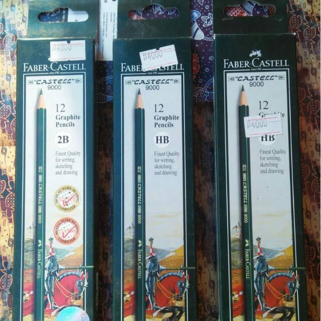 

Pensil Faber-Castell 2B Original