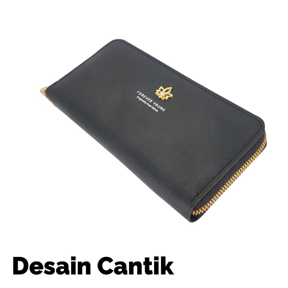 Dompet Panjang Wanita Fashion Import Premium - T1071D