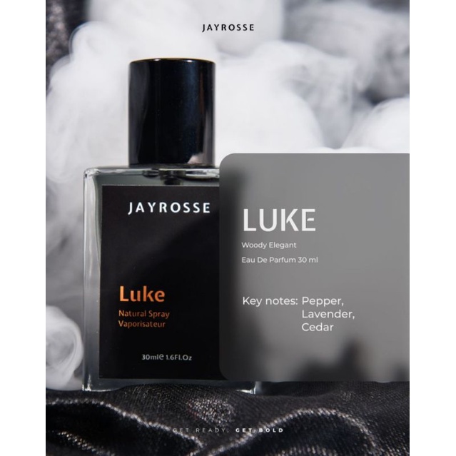 Jayrosse Perfume - Luke 30ml | Parfum Pria