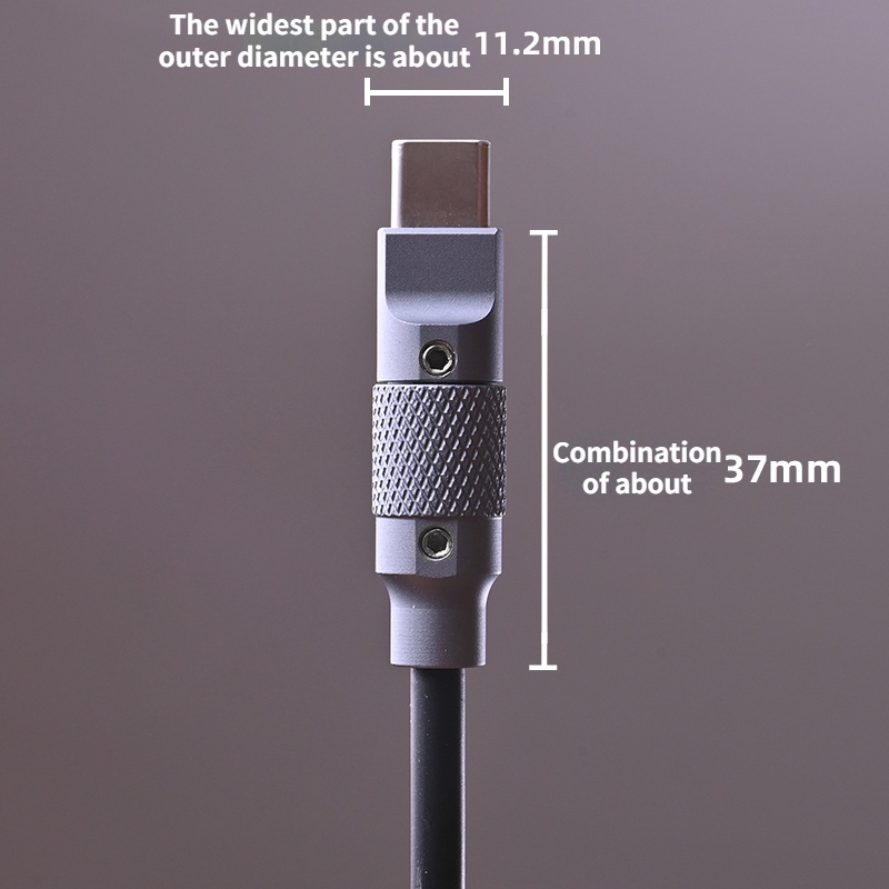 Kelowna Type-C Metal Connector Type-C Shell Customized Data Cable USB Data Cable Plug