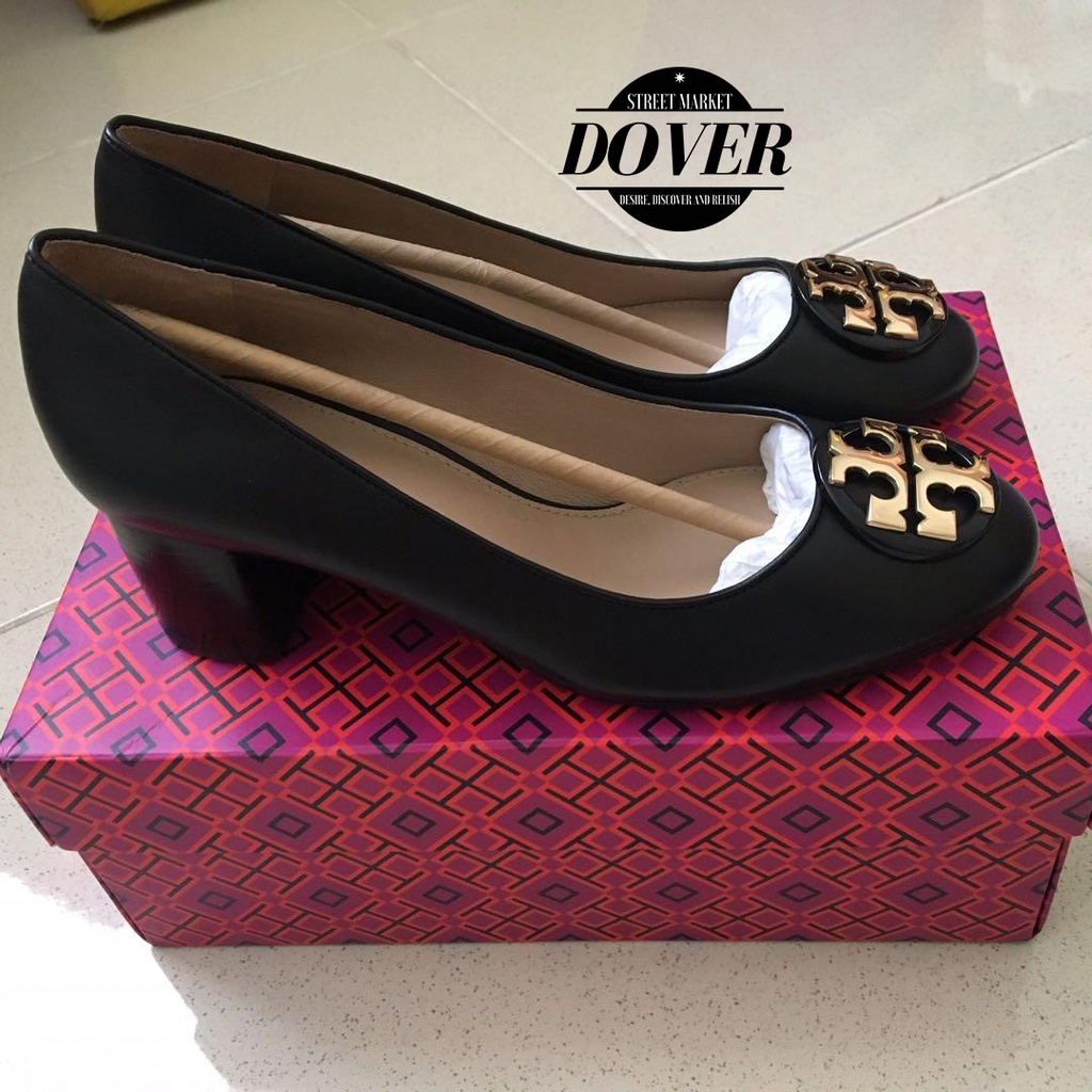 Tory Burch Heels Shoes Black - ORIGINAL 100%