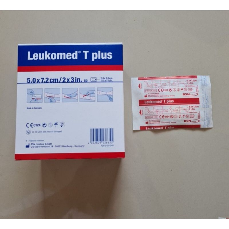 Leukomed T Plus 7.2x5cm/2x3 in /Leukomed
