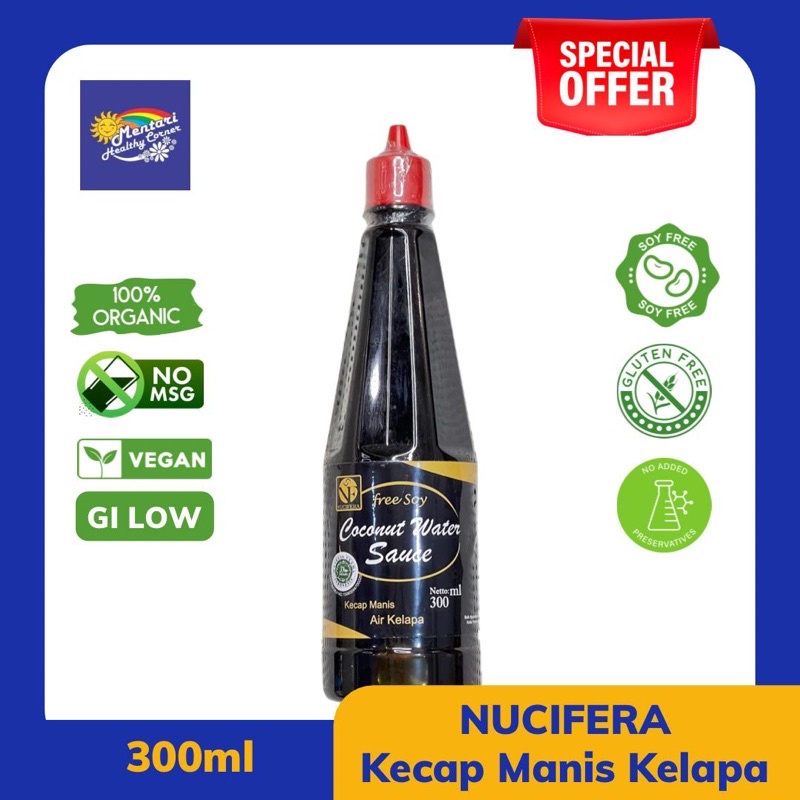 NUCIFERA - Coconut Water Sauce / Kecap Manis 300ML