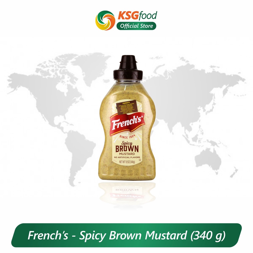 

FRENCH'S SPICY BROWN MUSTARD 340GR