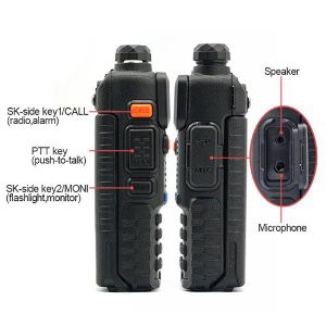 Unik SEPASANG Radio Ht Handy Talkie Baofeng Uv 5r Dual Band Uhf  Vhf Fm  Walkie talkie Limited