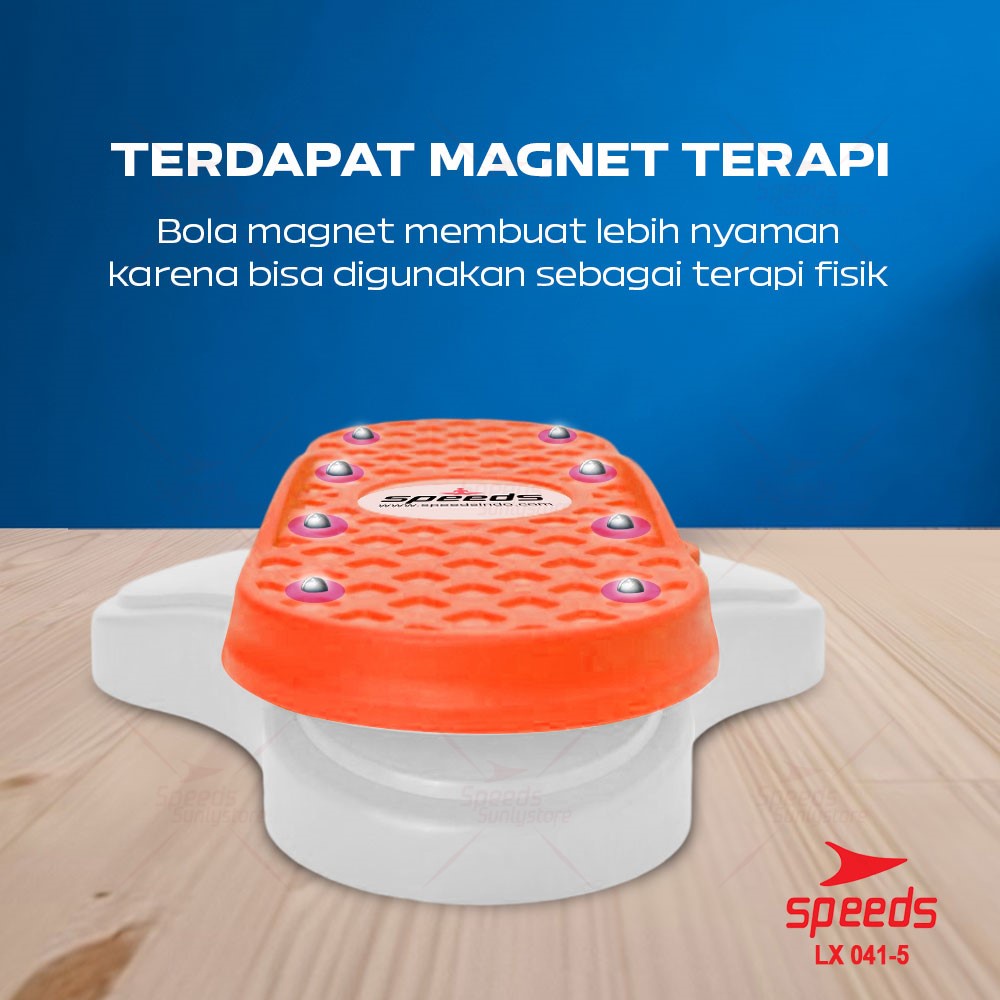 SPEEDS Waist Twisting Kaki Olahraga Rumah Portabel Fitness Pelangsing Perut Paha Pinggul Waist Twisting Terpisah 041-5-7