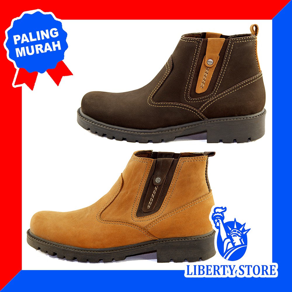 Sepatu Boots Casual Pria MOU  LV5 - 1268