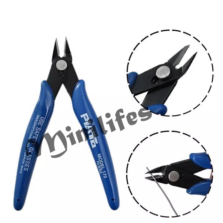 Jual Tang Potong Mini Tajam Pemotong Kawat Pegas Ringan Kecil Wire Cutter Nipper Tang