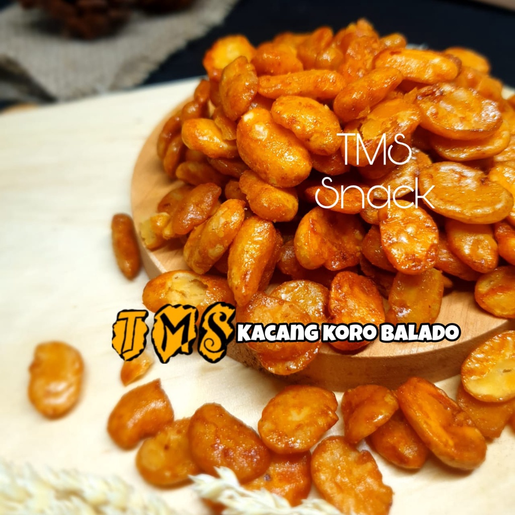 

TMS Snack Kacang koro balado 125 gram EXP aman